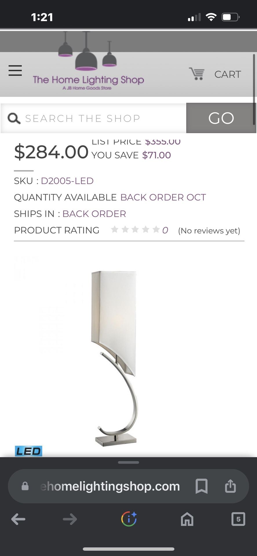 Diamond Lamp