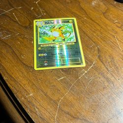 RAICHU POKÉMON CARD