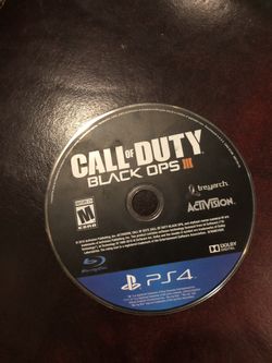 Black ops 3 ps4 no case