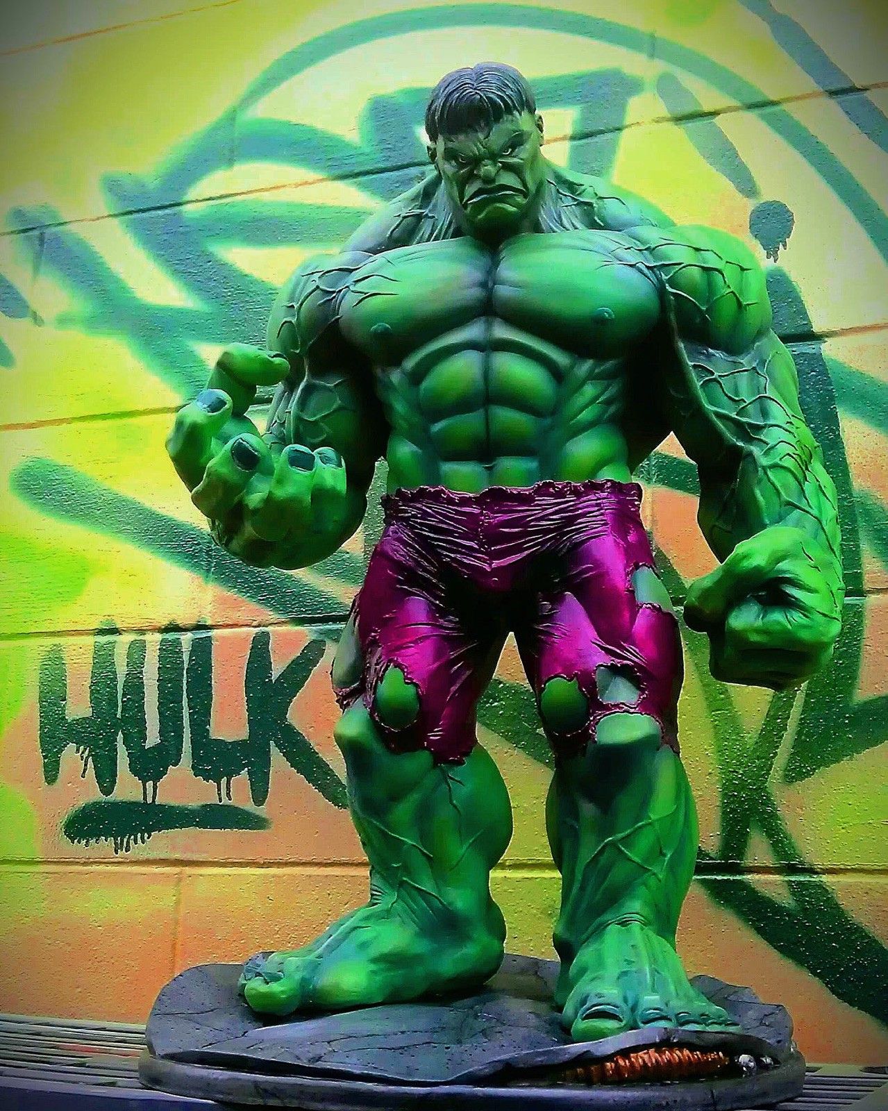 Keown Hulk 1/4 scale custom statue
