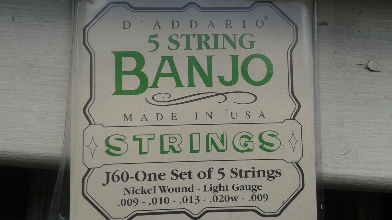 Banjo strings D'ADDARIO