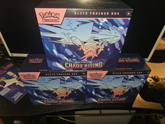 $75 each Chaos Rising etbs Pokemon TCG