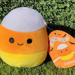 Squishmallow Squishmallows Cannon The Candy Corn 4.5 inches New