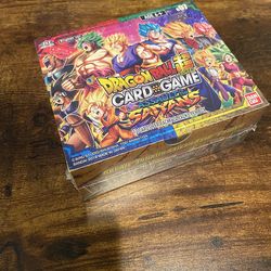 DRAGON BALL SUPER CARD GAME ASSAULT OF THE SAIYANS BOOSTER BOX SEALED