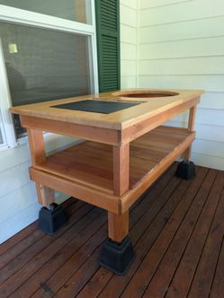 Custom Wooden Grill or Work Table