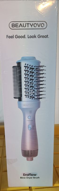 3-in-1 Blow Dryer
Brush with Round &
Straightening Brush
Hair Dryer Brush with
3 Heat/Speed
Settings, Hair Styler
and Volumizer with
lonic Technology 