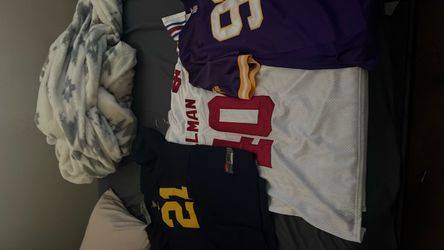 Lot of 3 Football Jerseys