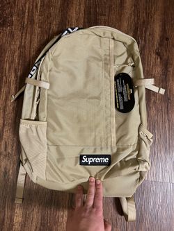 Supreme SS18 Backpack Tan
