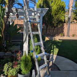 Werner MT-13 300-Pound Duty Rating Telescoping Ladder Multi-Ladder, 13-Foot
