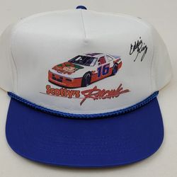 Vintage Scotty's Racing Snapback Rope Hat Cap NASCAR Eddie King #16