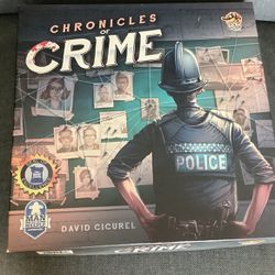 Chronicles Of Crime Board Game 