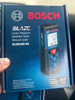 BLAZE 165 ft. Laser Distance Tape Measuring Tool with Area and Volume New with box