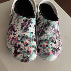 TieDye CROCS