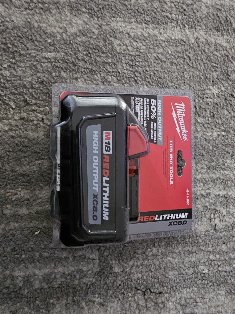 Milwaukee M18 Battery XC 8.0