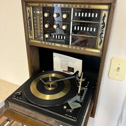 Vintage Music and Sound All Transistor intercom system with BSR Turntable