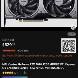 RTX 5070 