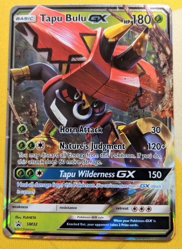 Tapu Bulu Gx Nm Pokemon Tcg For Sale In Columbus Oh