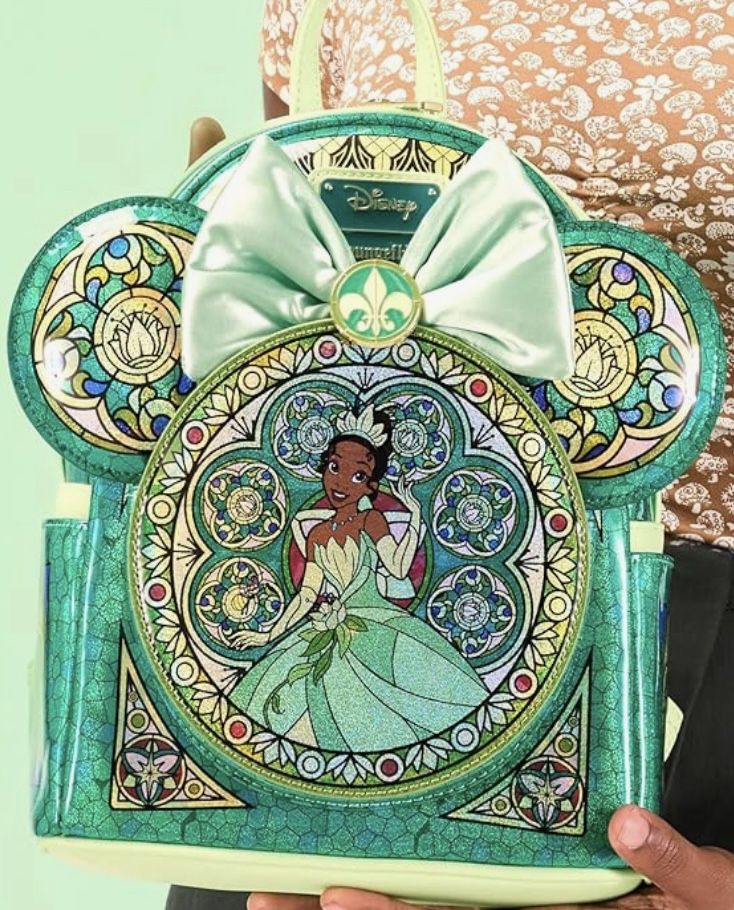 Out of Stock Loungefly Disney Princess Stained Glass  display picture 3