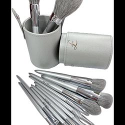 Make Up Brushes (Silver)