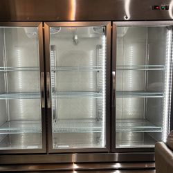 Glass Warehouse Refrigerator 