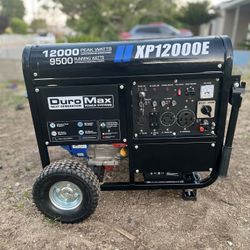 DUROMAX 12,000-Watt/9,500-Watt 457 cc Electric Start Gas Portable Home...