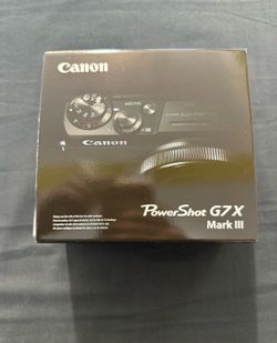 🔥🔥🔥NEW Canon PowerShot G7 X Mark III 20.1 Megapixel Digital Camera - Black - NEW