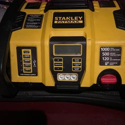Stanley Fat max Pro Battery Starter/airpump