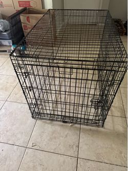 Extra Large Wire Dog Crate / Pet Cage (No Bottom Tray)