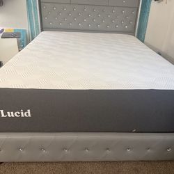 Lucid Queen Medium Firm Memory Foam Mattress
