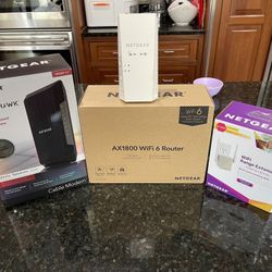 Netgear Nighthawk Modem and Router With Extenders