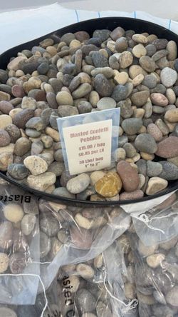 Blasted Confetti Pebbles $15 Per Bag