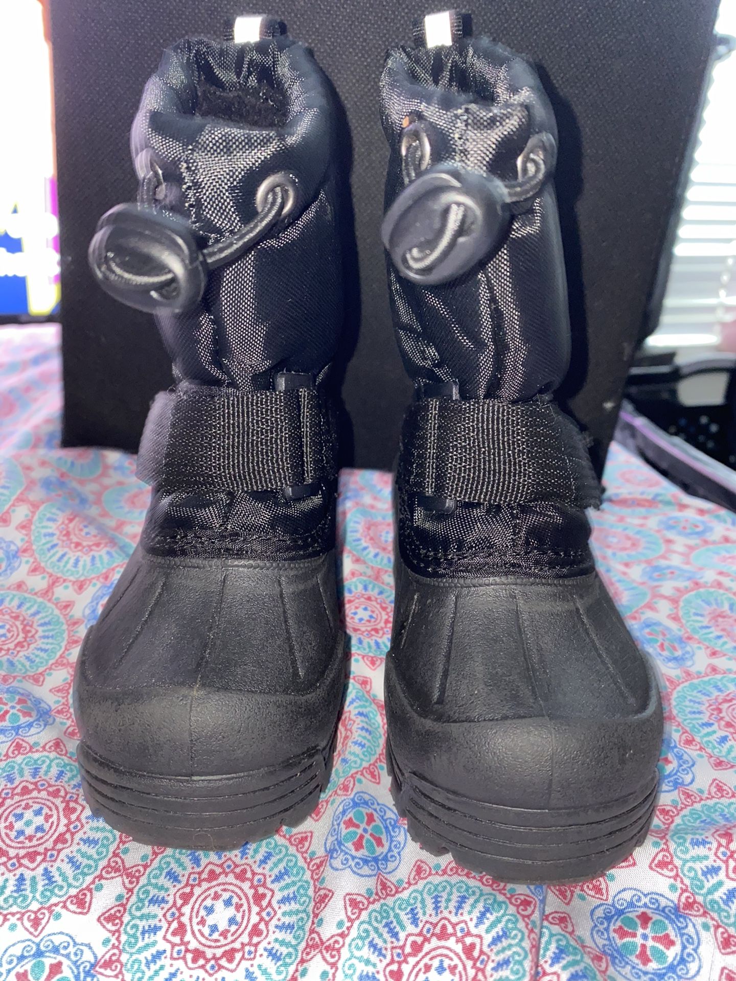 Toddler Snow Boots In Black Size 5 In Toddler 