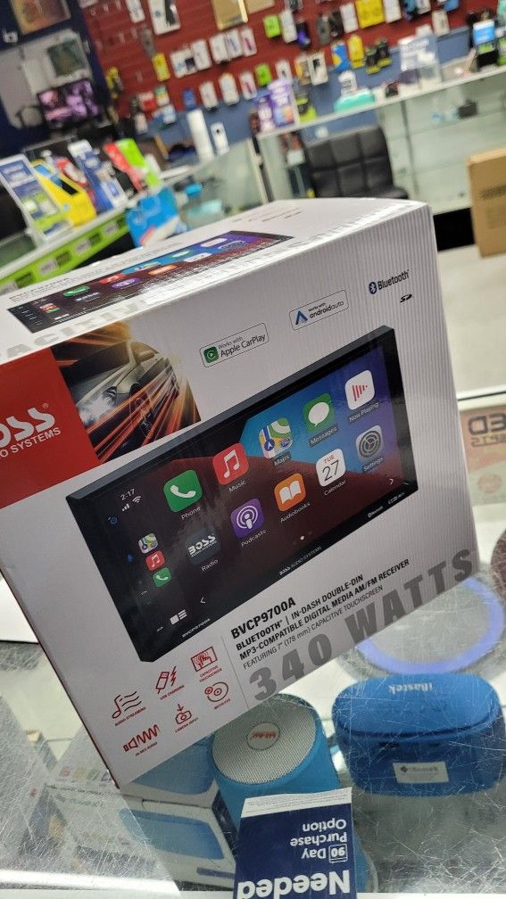 Brand New Apple Car Play Android Auto Car Stereo Touch Screen Bluetooth