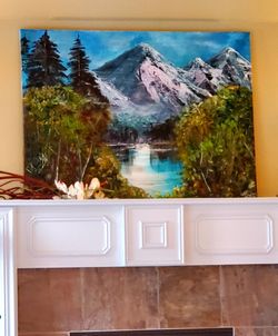 Original Large 36"X48" Acrylic Painting