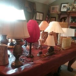 Lots of Lamps on Sale