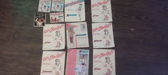 Vintage Get in Shape Girl workout Lot