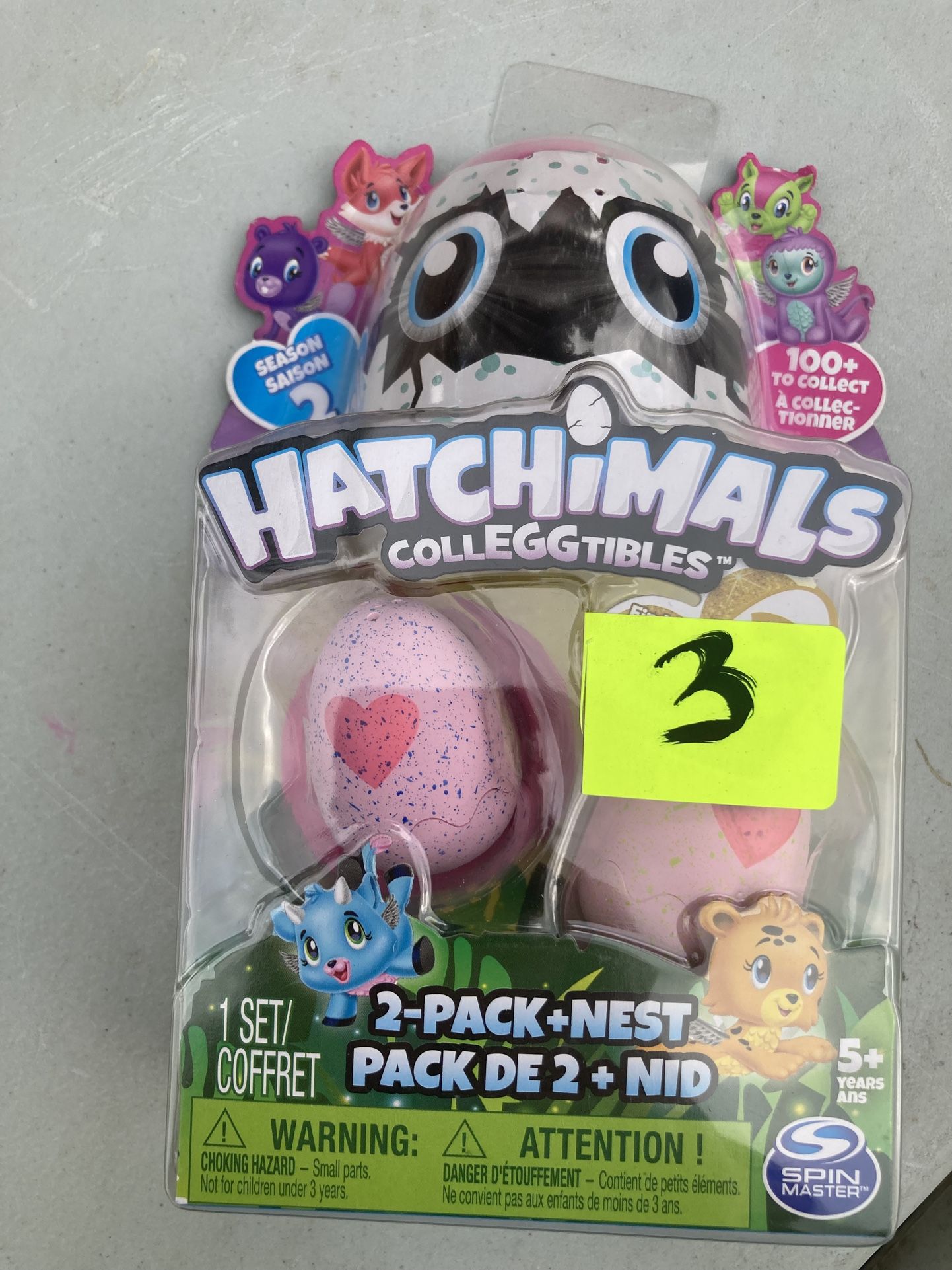 New Hatchimals, Multiple Available $3 Each