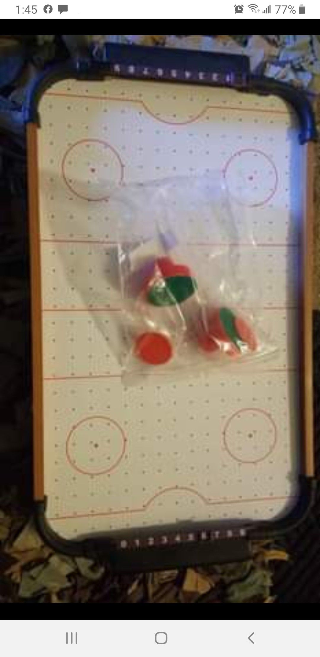 Air hockey small table for kids