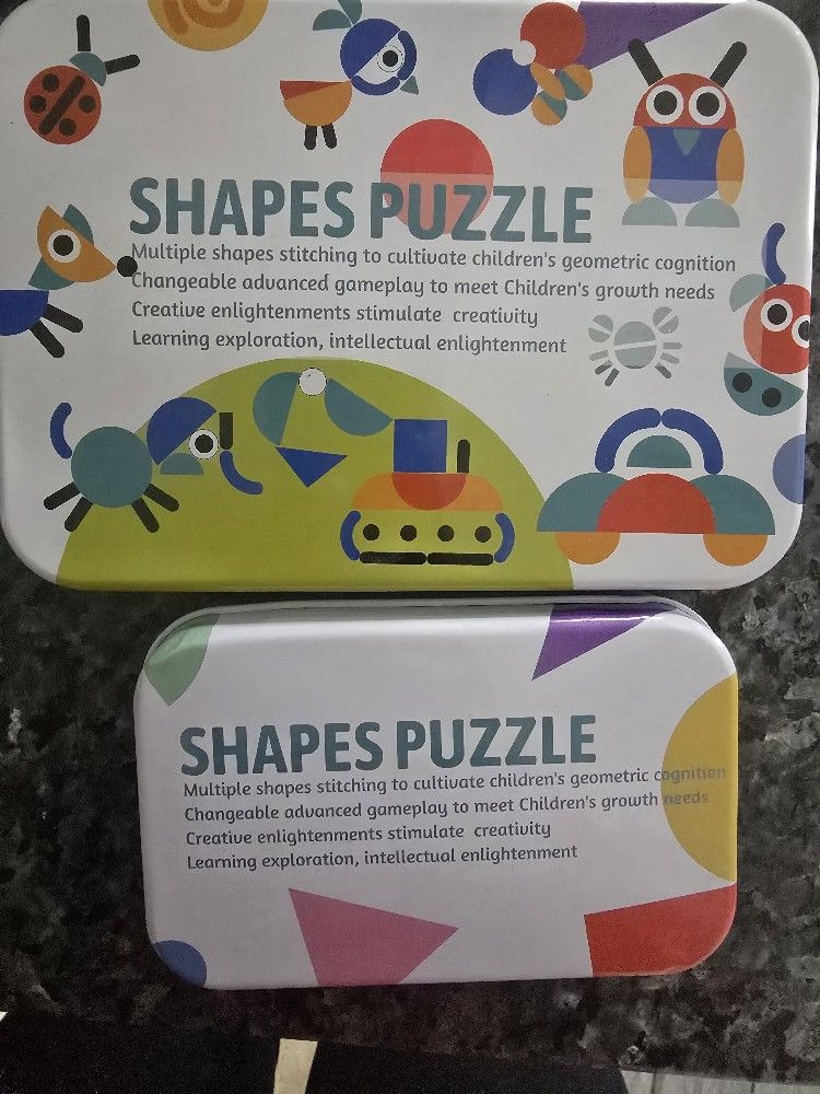 Wooden Shape Puzzles