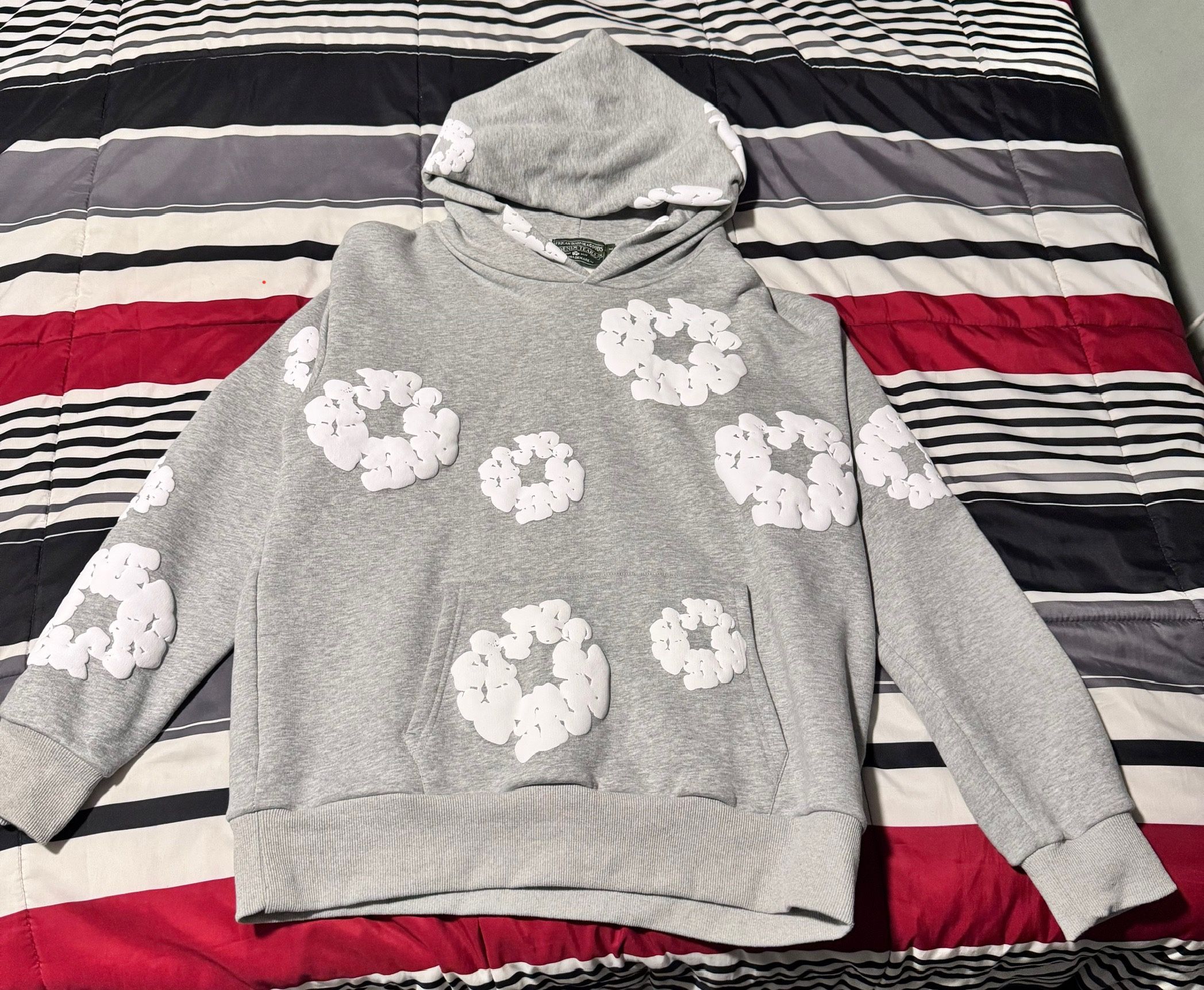 Grey denim tears