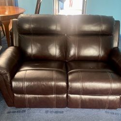 Leather Recliner Sofa, Loveseat & Recliner Chair