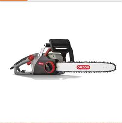 NEW IN BOX Shop Oregon CS1500 Self-Sharpening 15 Amp Corded Electric Chainsaw, 18 in. Bar, Equipped with PowerSharp Saw Chain