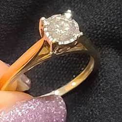 Diamond Solitaire Ring