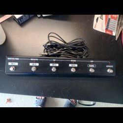 Boss artist  Footswitch