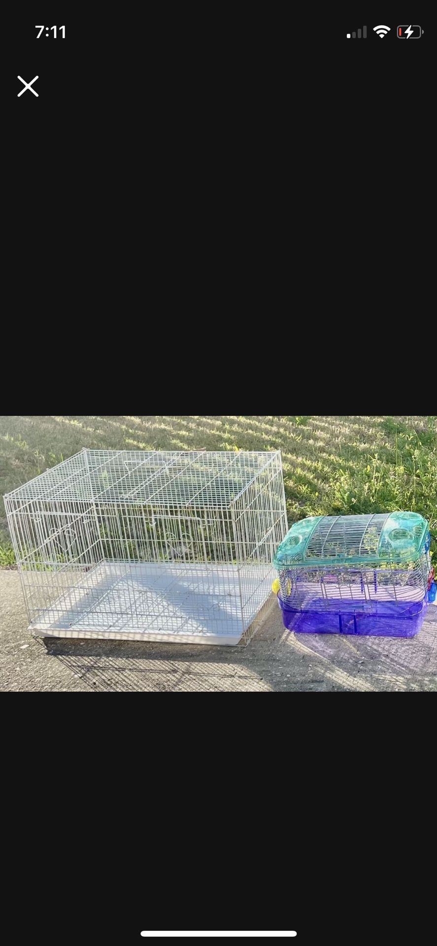 Pet Cages 4 Available 