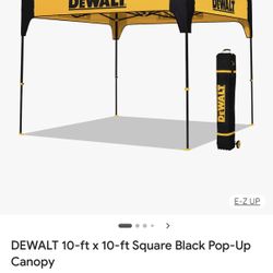 DEWALT 10x10 New 
