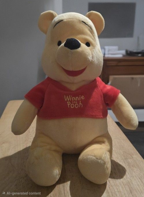 Winnie The Pooh Bear plush