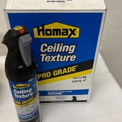 Homax Ceiling Texture Spray 14oz Pro Grade Popcorn 