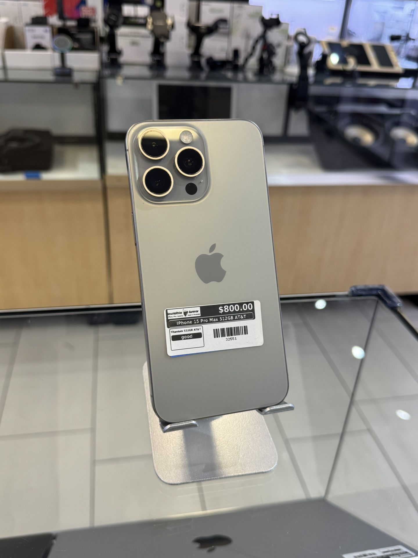 iPhone 15 Pro Max 512gb AT&T Cricket