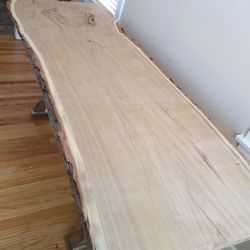 Beautiful Live Edge Dining Table

30" wide 78" long

